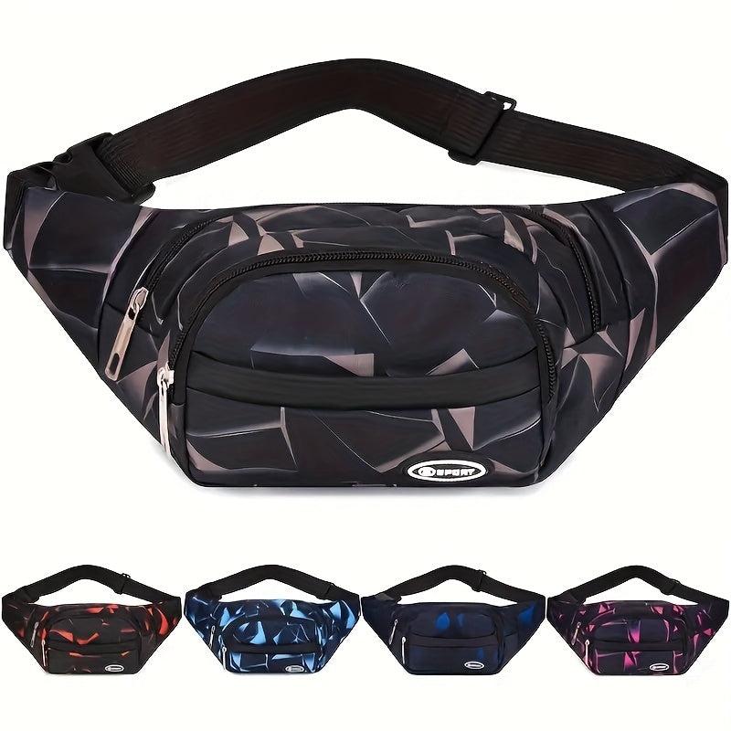 Waterproof Large Capacity Sports Waist Bag Casual Shoulder Chest Travel Bag