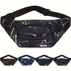 Waterproof Large Capacity Sports Waist Bag Casual Shoulder Chest Travel Bag