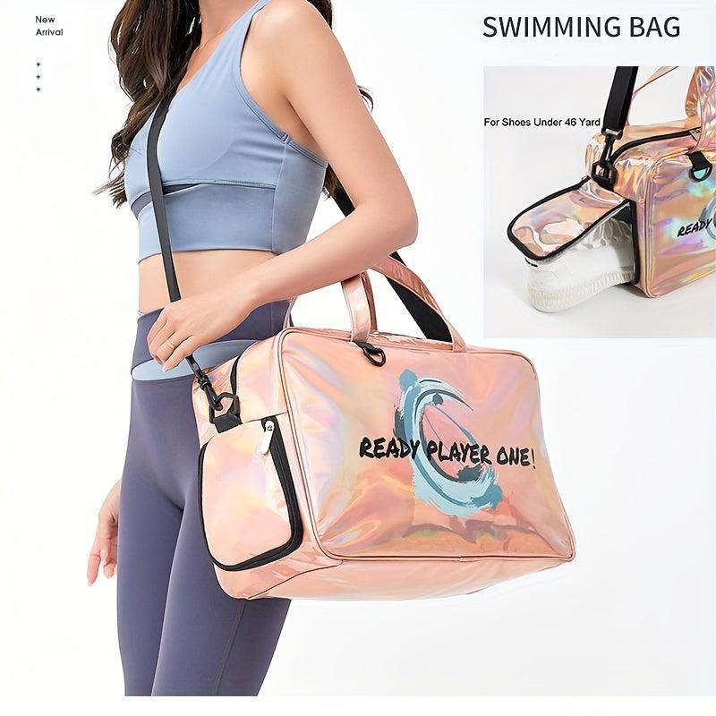 Waterproof Sports Backpack Crossbody Shoulder Bag For Travel Fitness