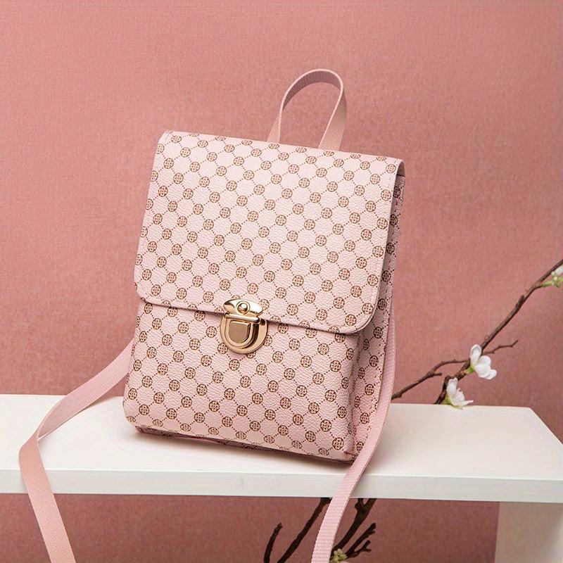 Mini Solid Crossbody Bag PU Leather Handbag Women's Phone Storage Bag & Purse