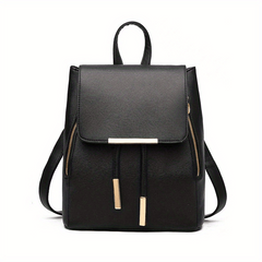 Classic Flap Backpack Purse Anti Theft Preppy School Bag Women's All Match