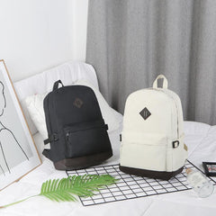 Large Capacity Preppy Backpack School Laptop BookBag