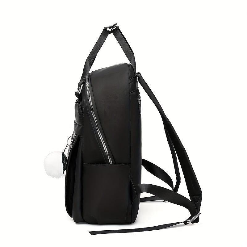 Nylon School Bag Lightweight Travel Daypack Top Handle Backpack