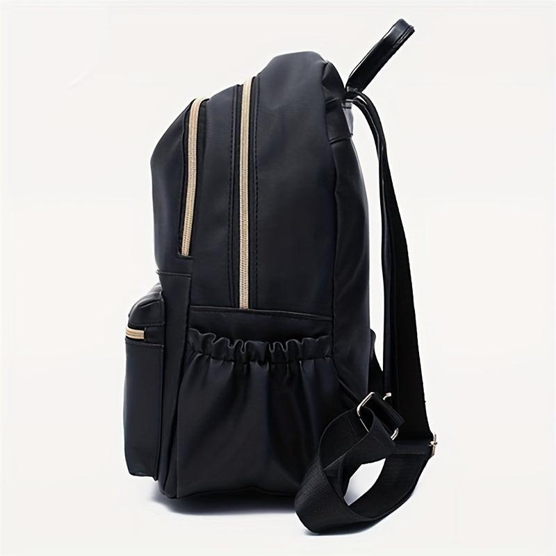 Anti Theft Backpack Purse PU Leather College Backpack for School & Travel