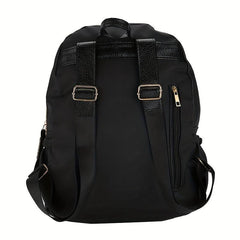 Anti Theft Backpack Purse PU Leather College Backpack for School & Travel
