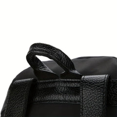Anti Theft Backpack Purse PU Leather College Backpack for School & Travel