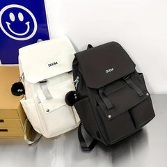 Large Capacity Backpack Nylon Lightweight School Travel Commuter Bag