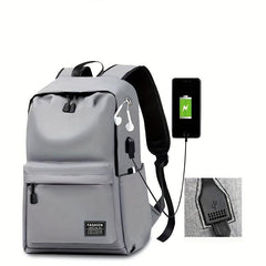 Preppy Style School Backpack Large Capacity Bookbag Casual Travel Rucksack