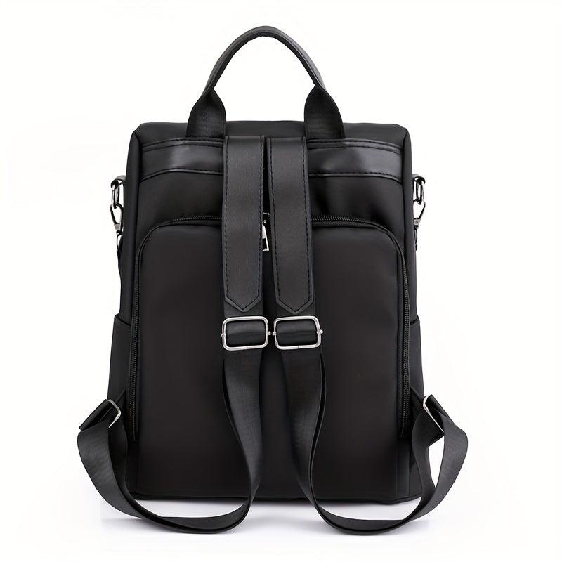 Casual Solid Backpack Travel Rucksack Women's Daypack