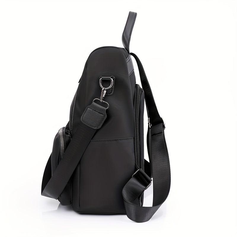 Casual Solid Backpack Travel Rucksack Women's Daypack