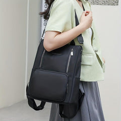 Casual Solid Backpack Travel Rucksack Women's Daypack