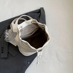 Minimalist Drawstring Rucksack All Match Daypack