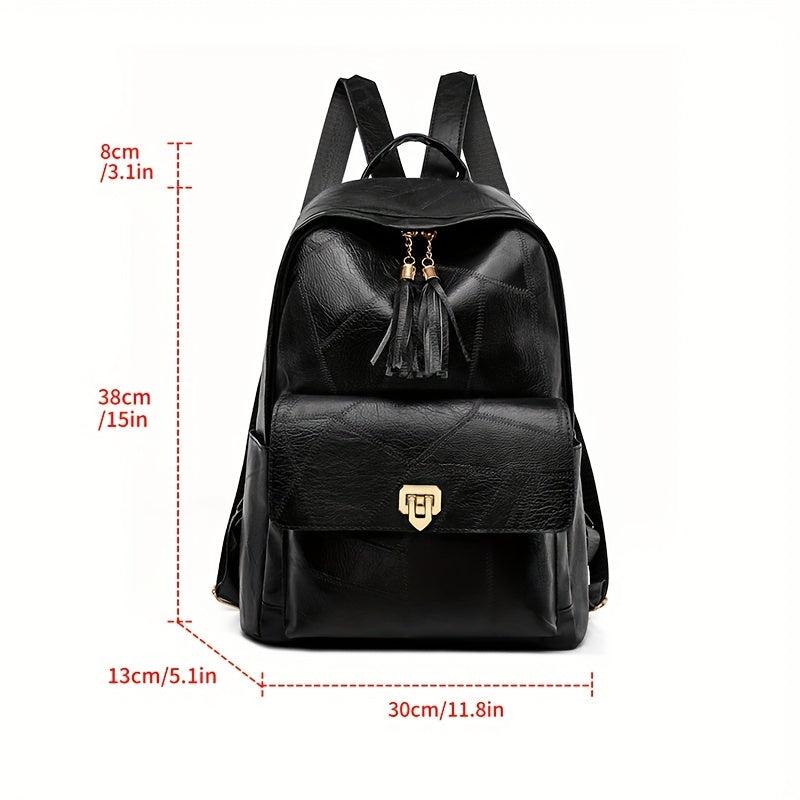 Vintage Anti Theft Backpack Purse For Women Travel Large Capacity