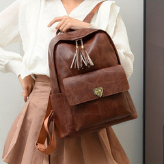Vintage Anti Theft Backpack Purse For Women Travel Large Capacity
