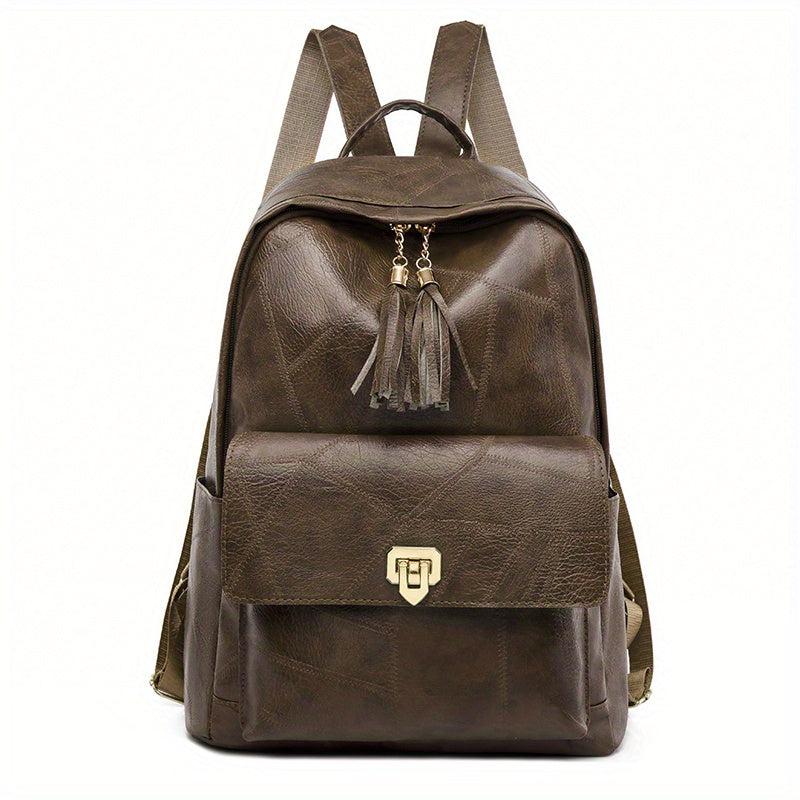 Vintage Anti Theft Backpack Purse For Women Travel Large Capacity