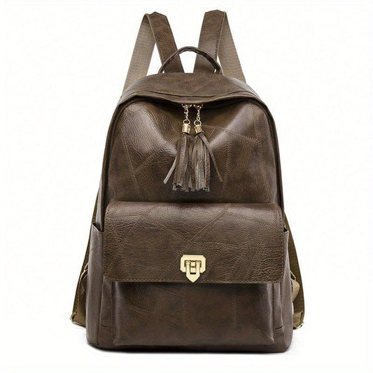 Vintage Anti Theft Backpack Purse For Women Travel Large Capacity