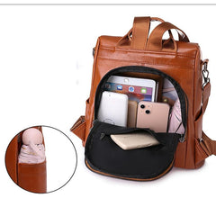 Classic Minimalist Backpack for Women - All Match Casual Daypack