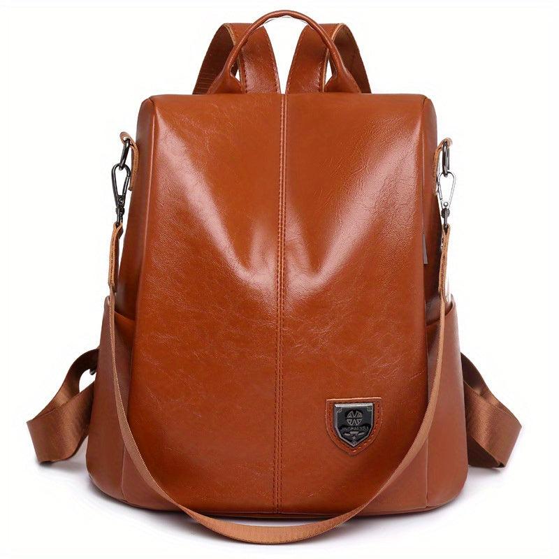 Classic Minimalist Backpack for Women - All Match Casual Daypack