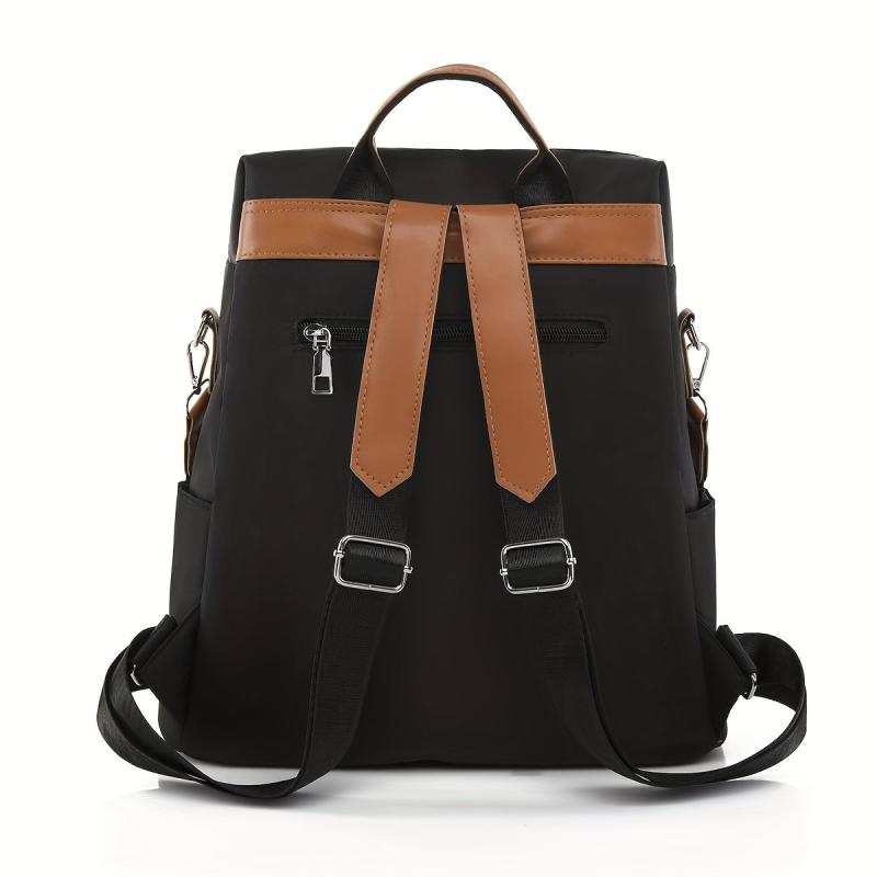 Large Capacity Casual Backpack Tassel Zipper Backpack