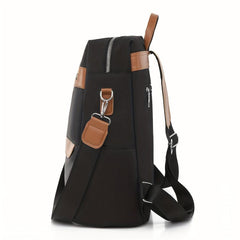 Large Capacity Casual Backpack Tassel Zipper Backpack