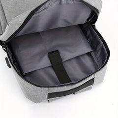 3pcs Business Laptop Backpack Travel Rucksack with Crossbody Bag & Clutch Purse