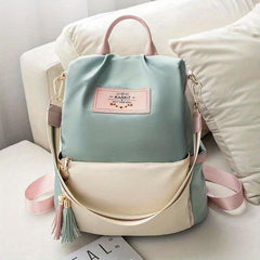 Large Capacity Nylon Backpack Waterproof Shoulder Bag