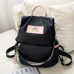 Large Capacity Nylon Backpack Waterproof Shoulder Bag
