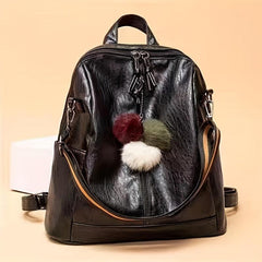 Vintage Convertible Backpack Purse Anti Theft Two Way Daypack Women's