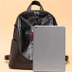 Vintage Convertible Backpack Purse Anti Theft Two Way Daypack Women's