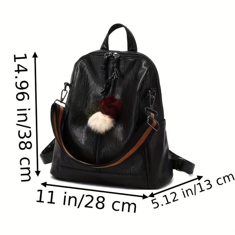 Vintage Convertible Backpack Purse Anti Theft Two Way Daypack Women's
