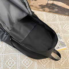 Preppy Style Laptop Backpack Casual Travel School Bag