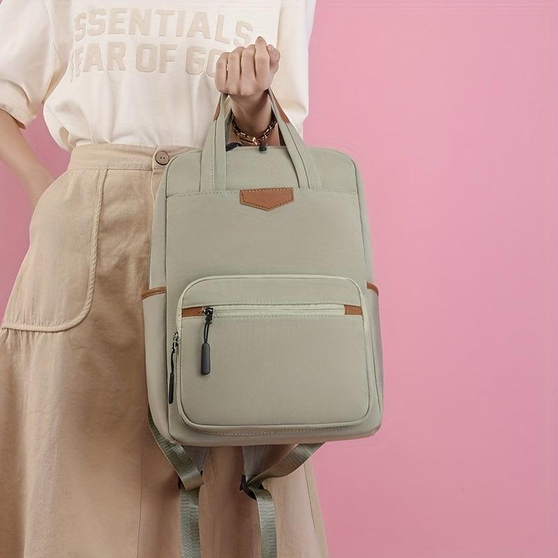 Vintage Outdoor Laptop Backpack Large Capacity Business Daypack Women's