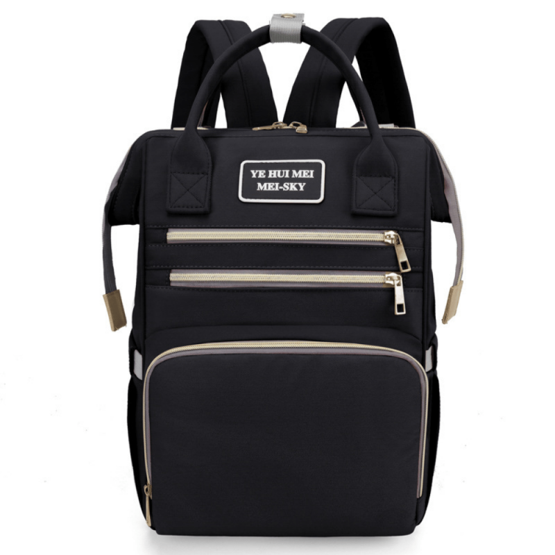 Large Capacity Diaper Bag Backpack Lightweight Travel Mommy Bag