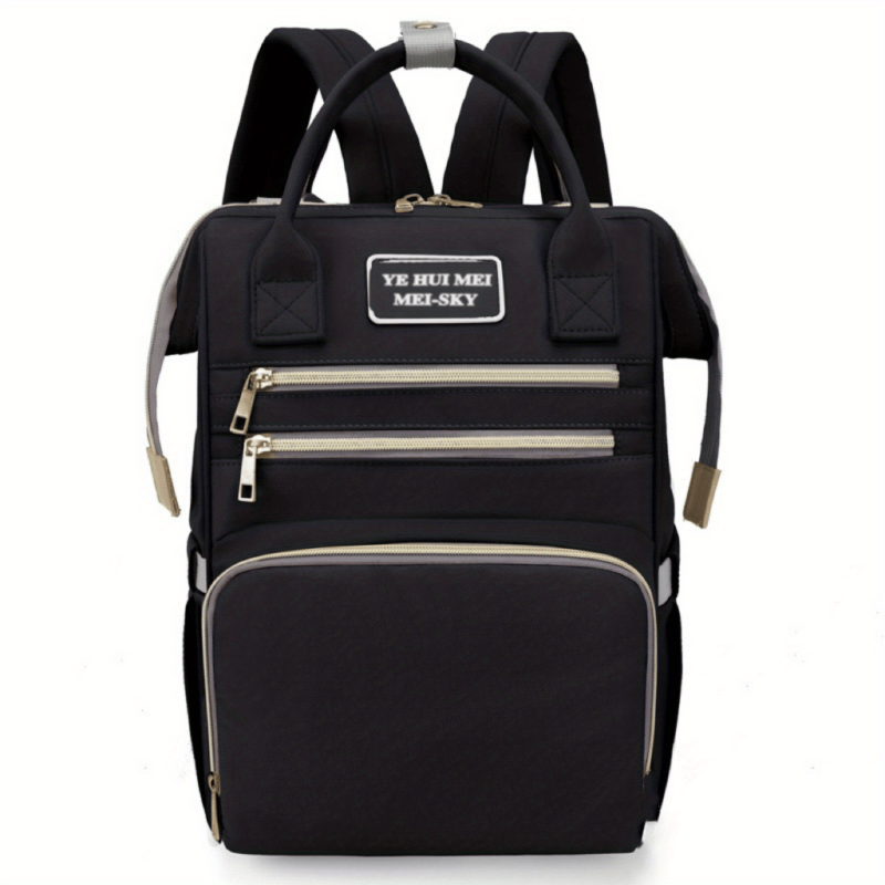 Large Capacity Diaper Bag Backpack Lightweight Travel Mommy Bag