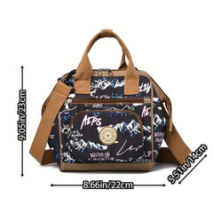 Cartoon Pattern Crossbody Bag Shoulder Bag Women's Handbag & Purse