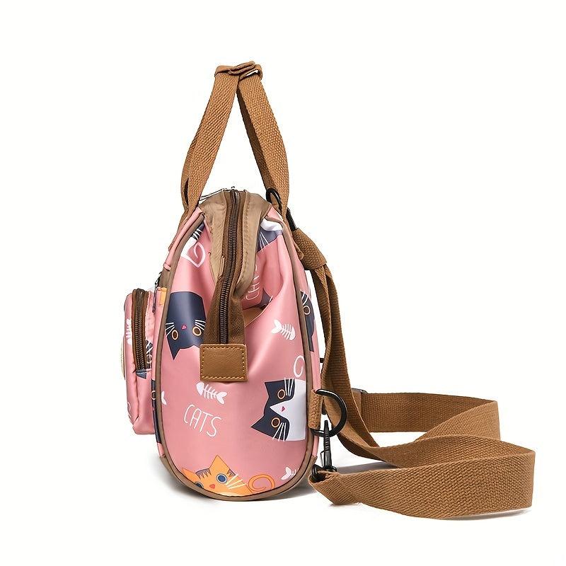 Cartoon Pattern Crossbody Bag Shoulder Bag Women's Handbag & Purse