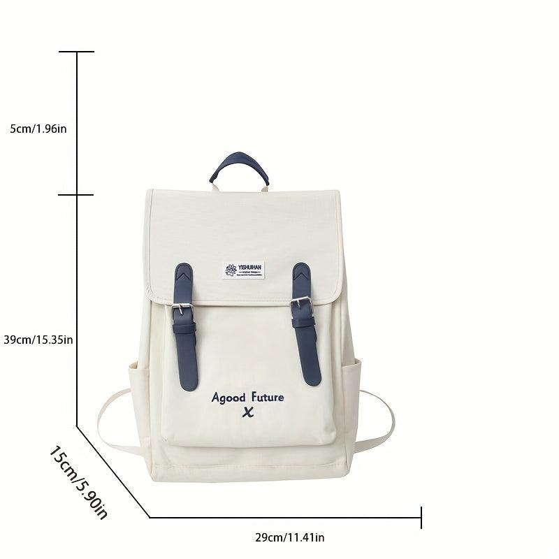 Japanese Style Flap Backpack Preppy Style Student School Bag