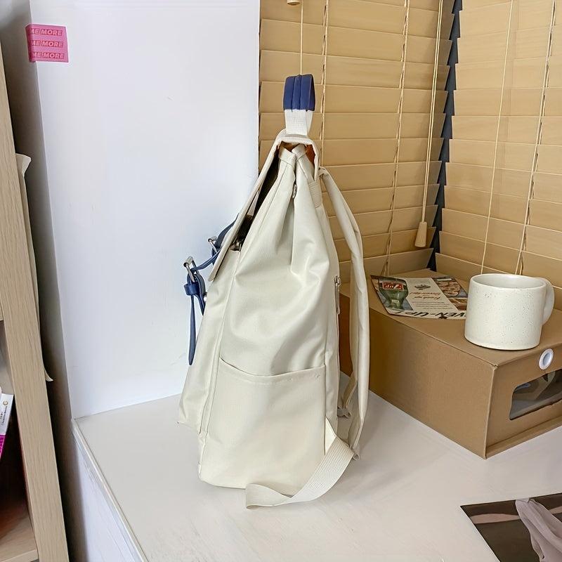 Japanese Style Flap Backpack Preppy Style Student School Bag