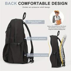 Large Laptop Backpack Heavy Duty Travel Daypack Rucksack