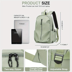 Large Laptop Backpack Heavy Duty Travel Daypack Rucksack