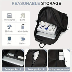 Large Laptop Backpack Heavy Duty Travel Daypack Rucksack