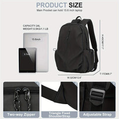 Large Laptop Backpack Heavy Duty Travel Daypack Rucksack