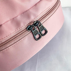 Large Capacity Ruched Backpack with Adjustable Strap