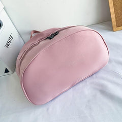Large Capacity Ruched Backpack with Adjustable Strap