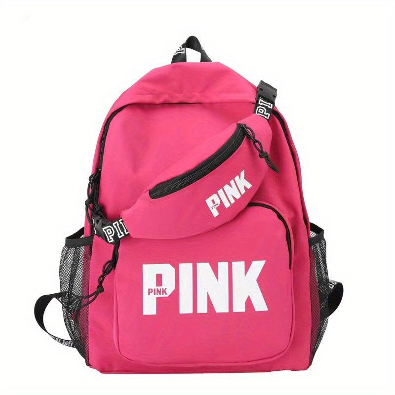 Large Capacity Backpack With Mini Sling Bag