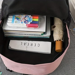 Large Capacity Backpack With Mini Sling Bag