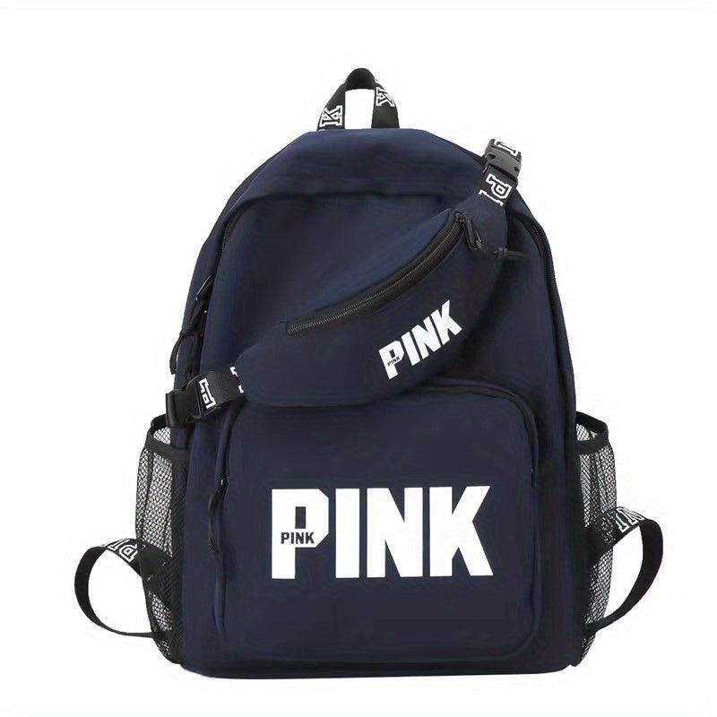 Large Capacity Backpack With Mini Sling Bag