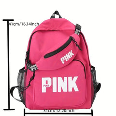 Large Capacity Backpack With Mini Sling Bag