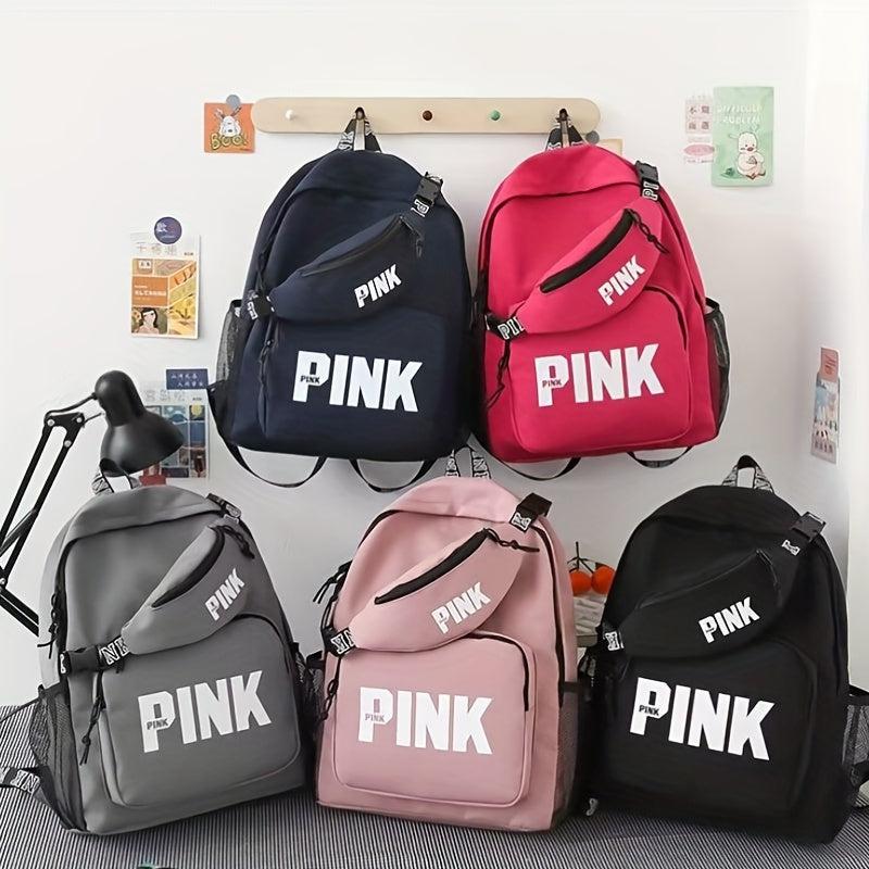 Large Capacity Backpack With Mini Sling Bag
