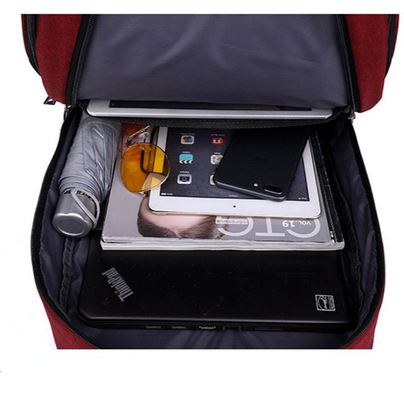 Anti Theft Backpack Casual Laptop Bag with USB Charging Port